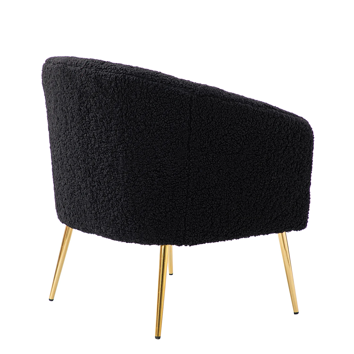 Vicenza Barrel Chair in Black - Image 3