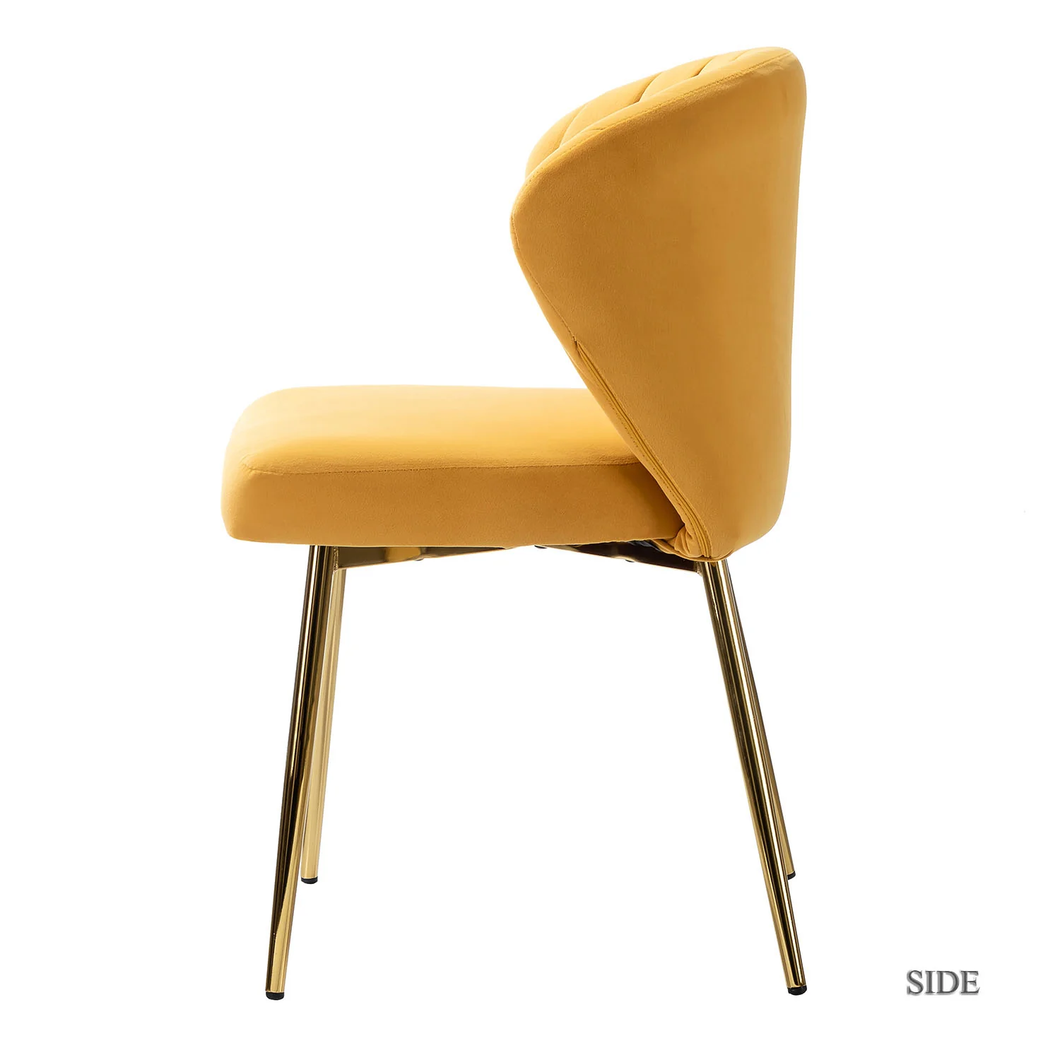 Luna Side Chair in Mustard - Image 3