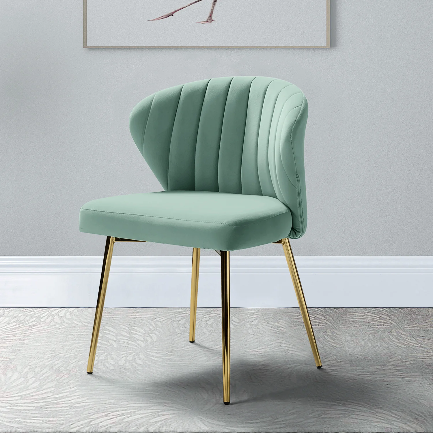 Luna Side Chair in Sage - Image 2