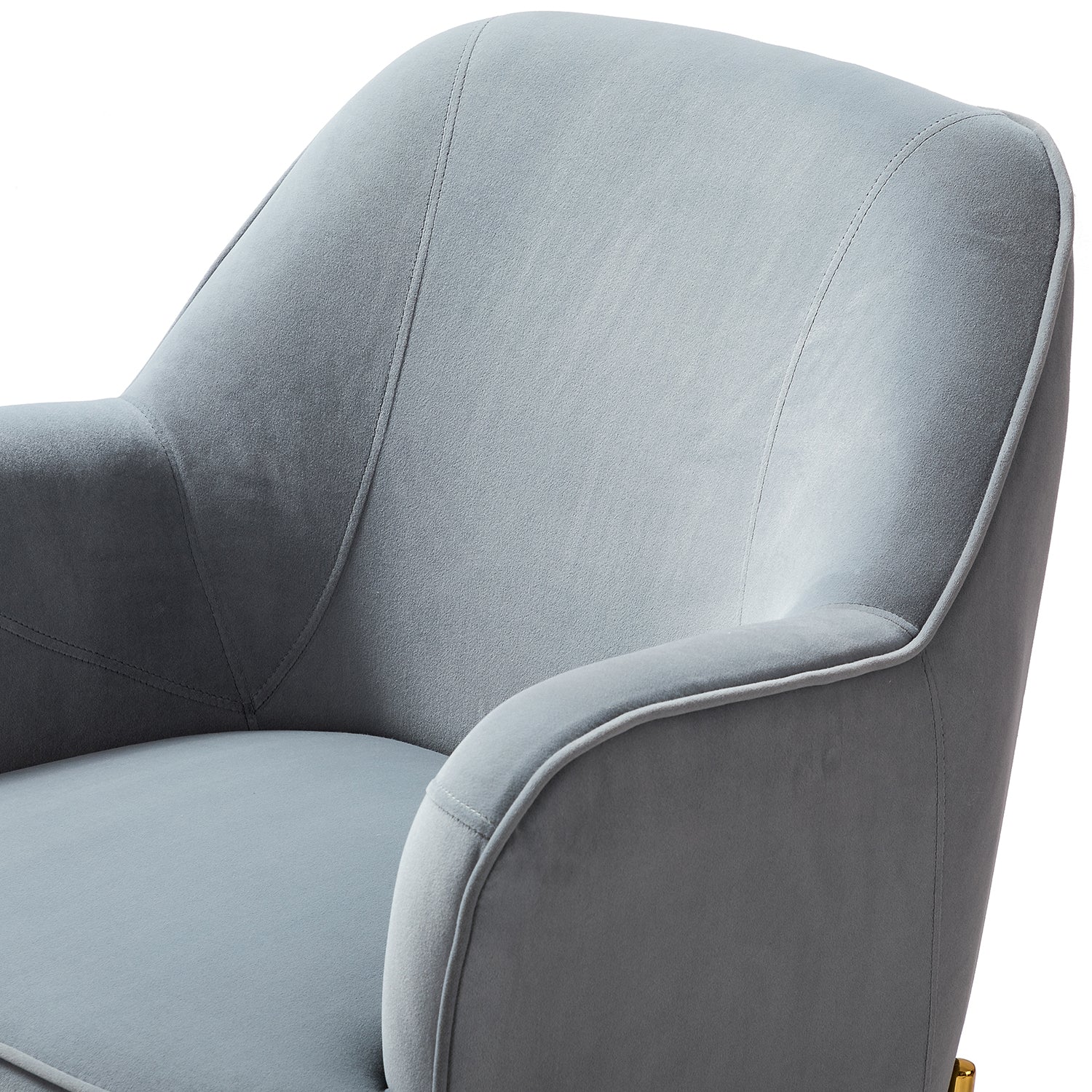 Nora Accent Chair in Grey - Image 6