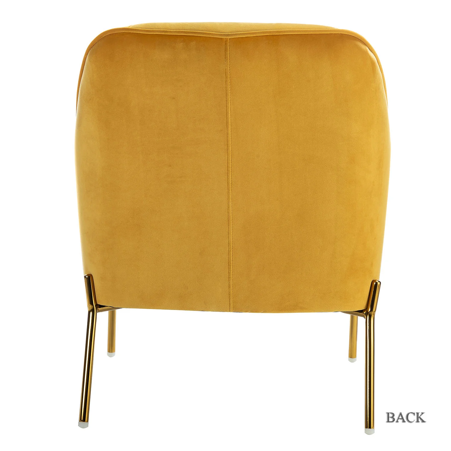 Nora Accent Chair in Mustard - Image 3
