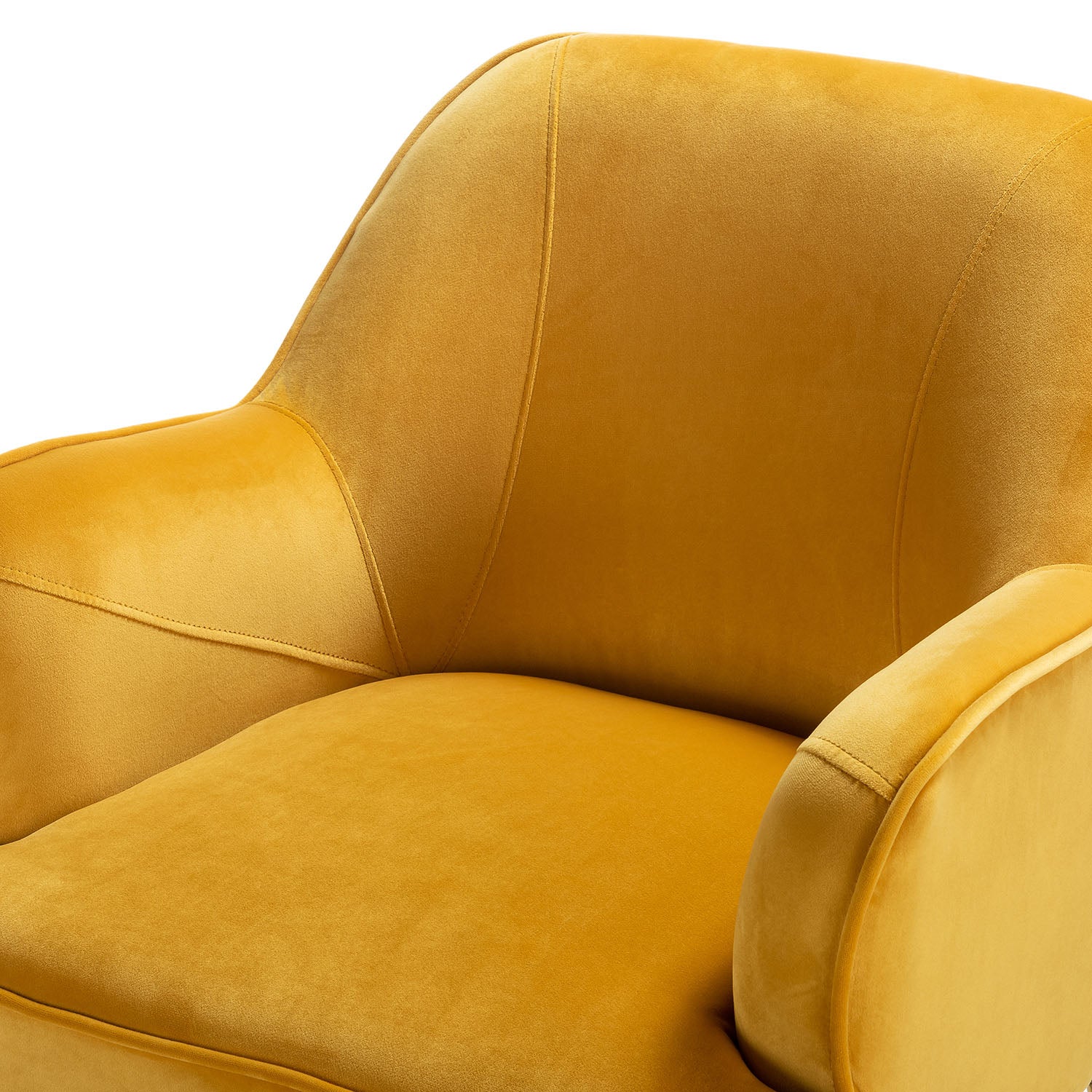 Nora Accent Chair in Mustard - Image 4