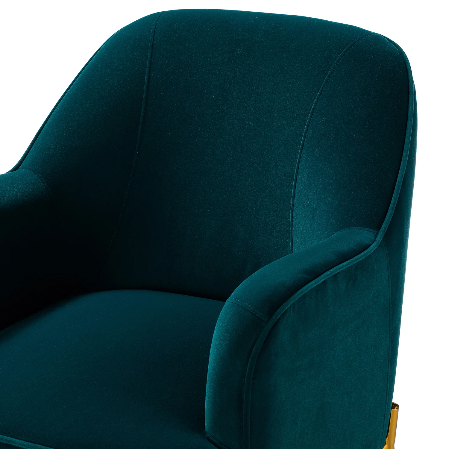 Nora Accent Chair in Teal - Image 5