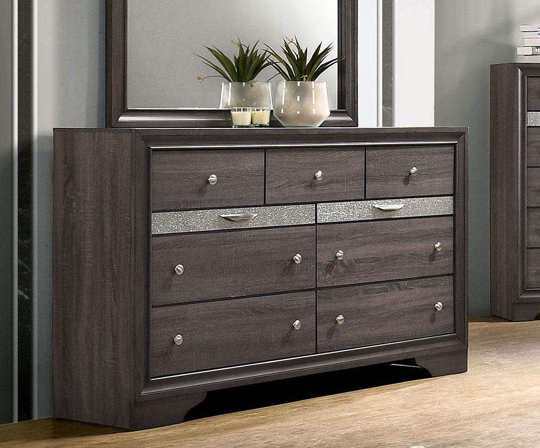 Chrissy Gray 5pc Queen Bedroom Set (1 Nightstand) - Image 7