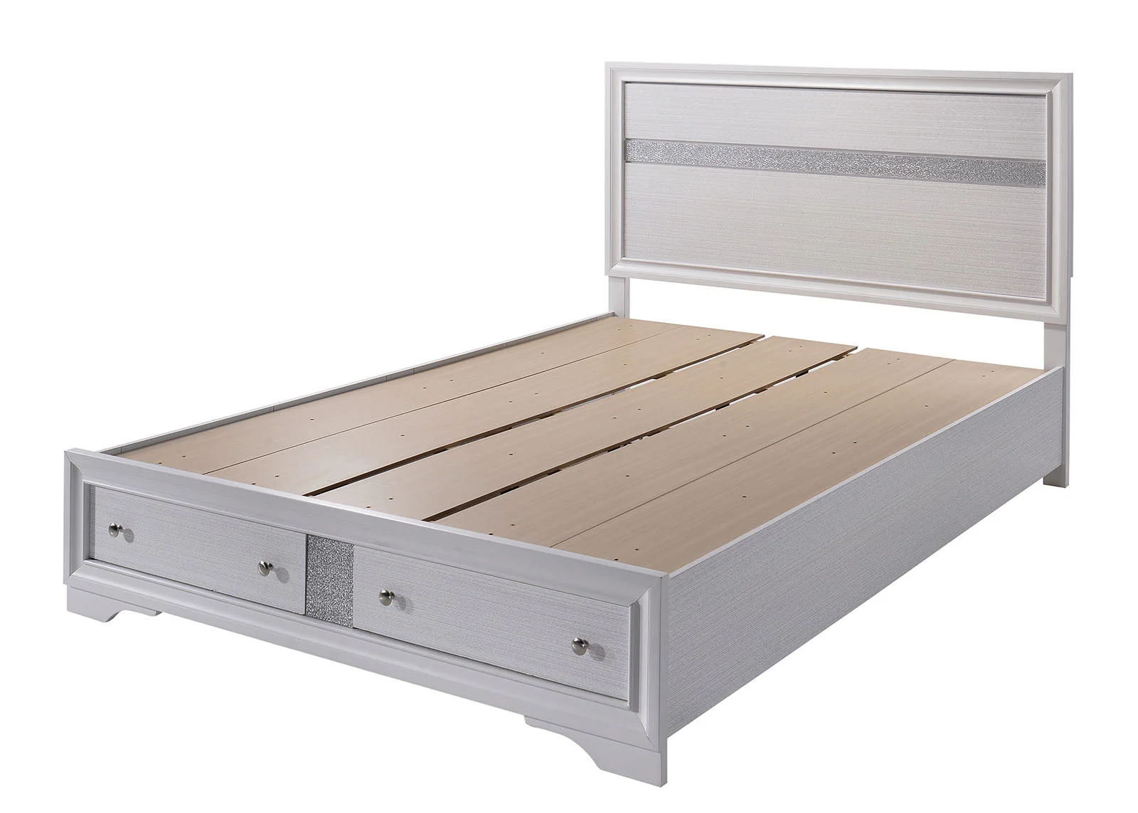 Chrissy White 5 Pc. Queen Bedroom Set w/ Chest - Image 3