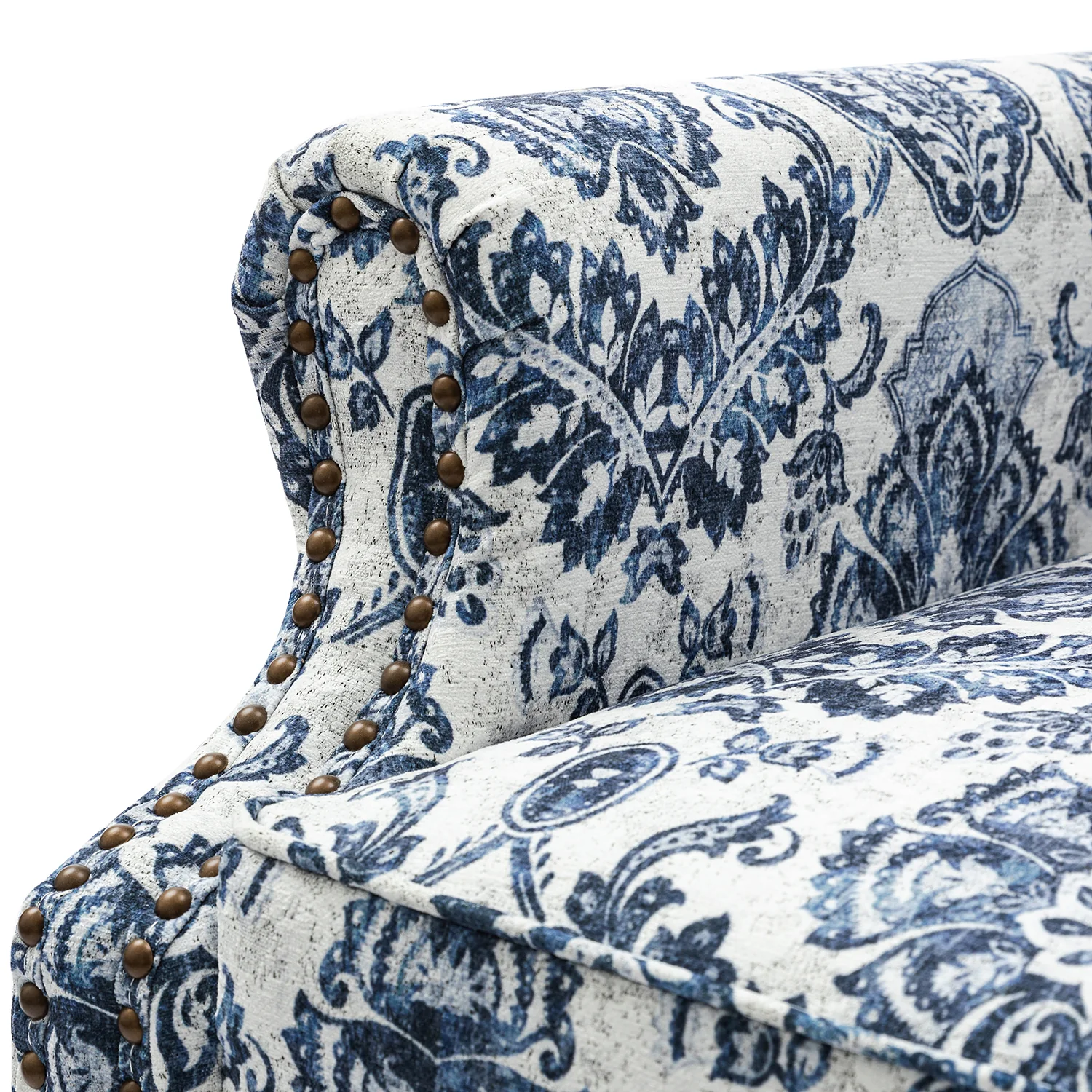 Theodor Armchair in Navy - Image 5