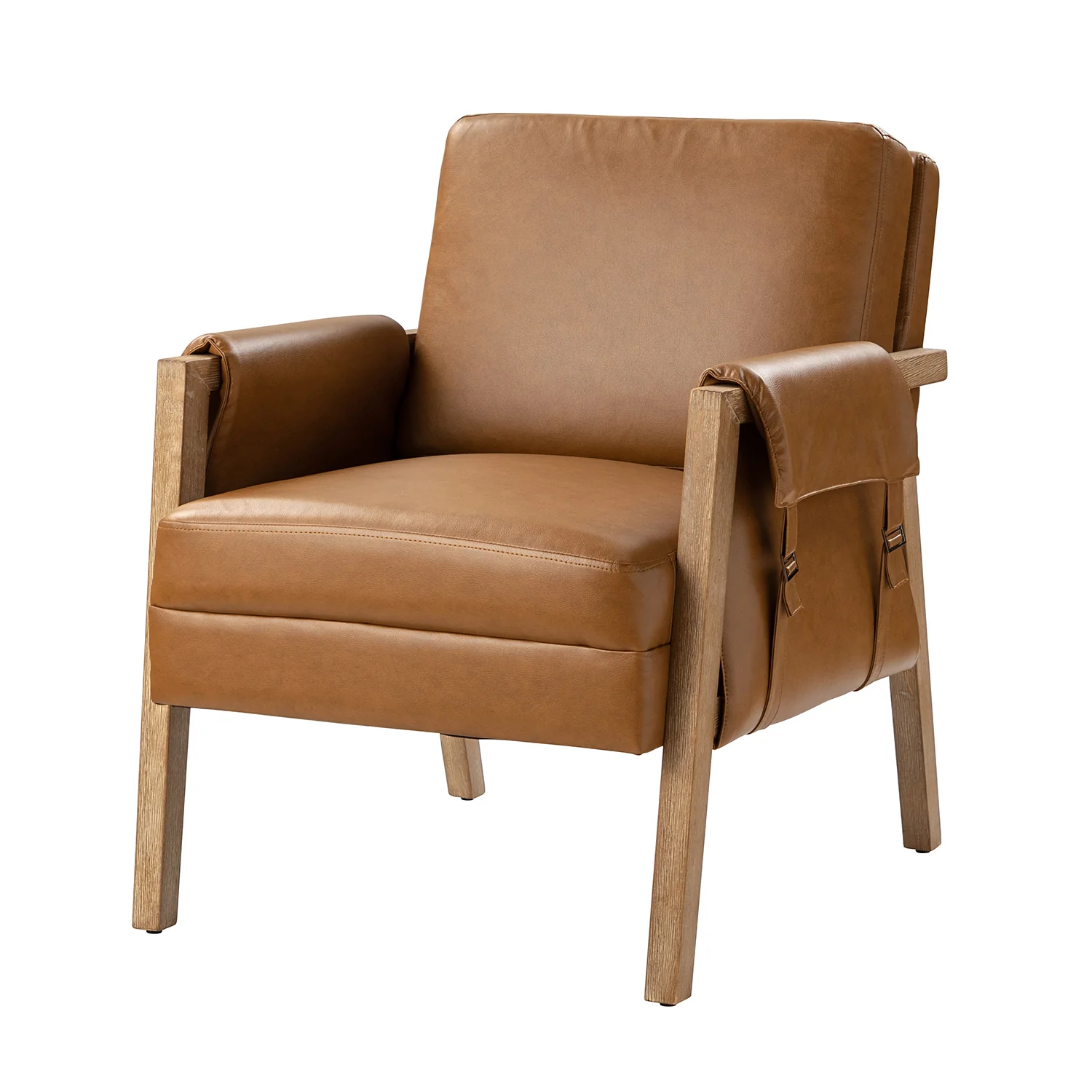 Kirsten Armchair in Camel - Image 2