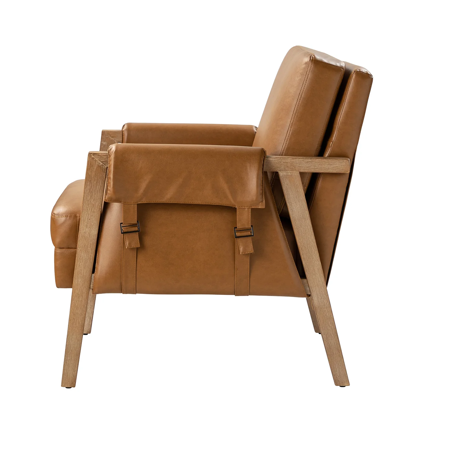 Kirsten Armchair in Camel - Image 3