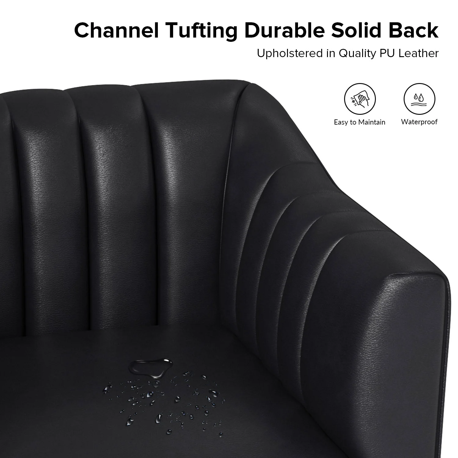 Alfons Chair in Black - Image 3