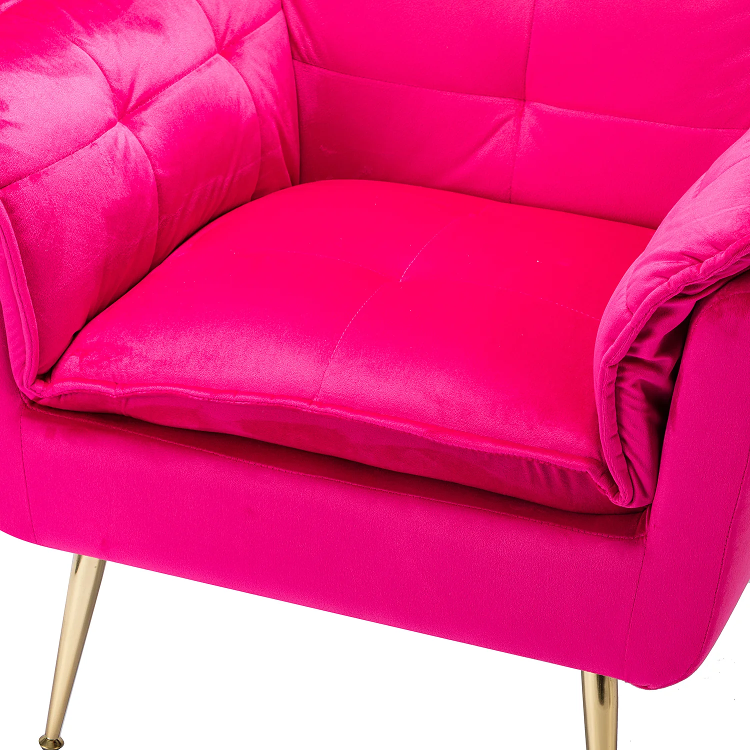 Ilia Armchair in Fuchsia - Image 5