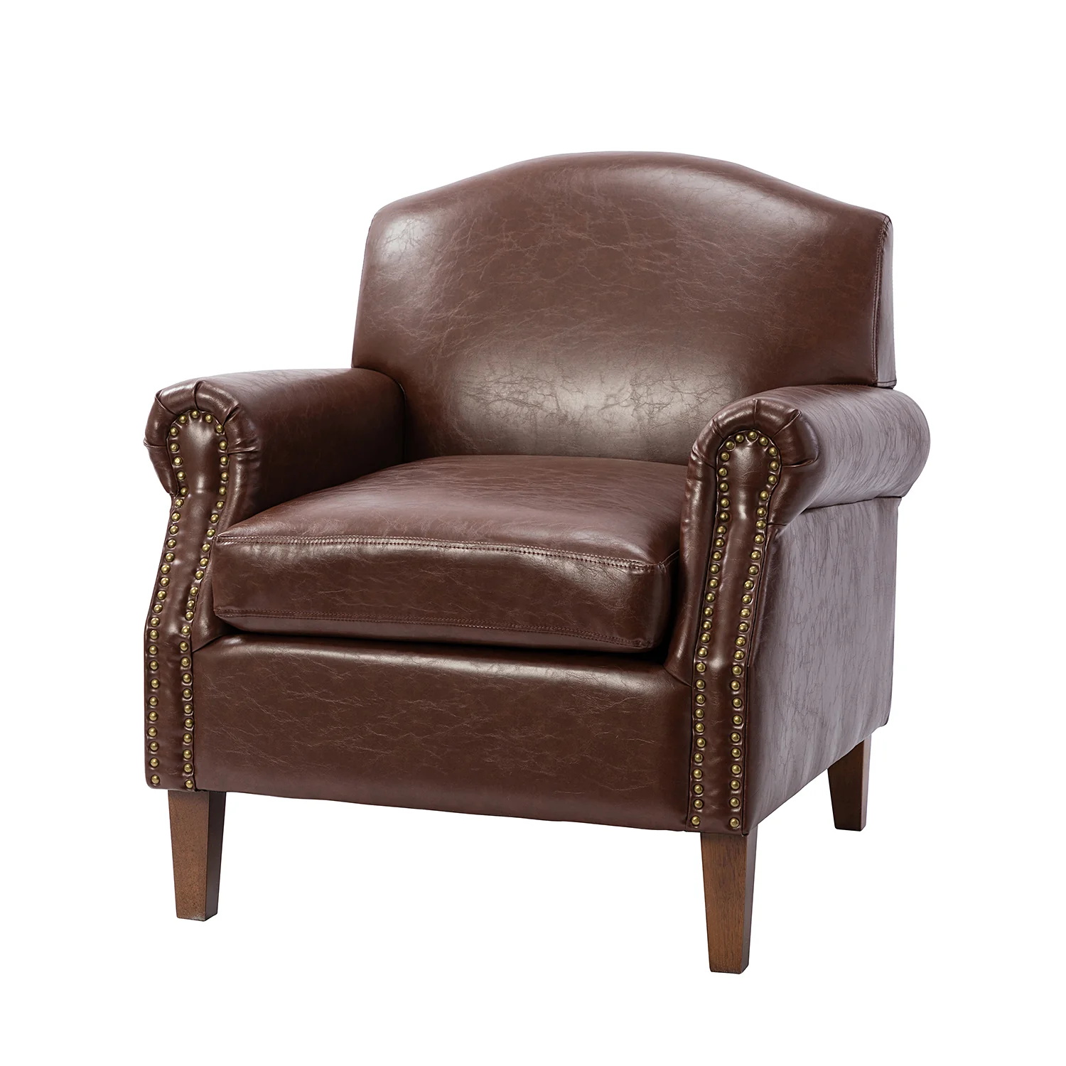 Eric Armchair in Brown - Image 2