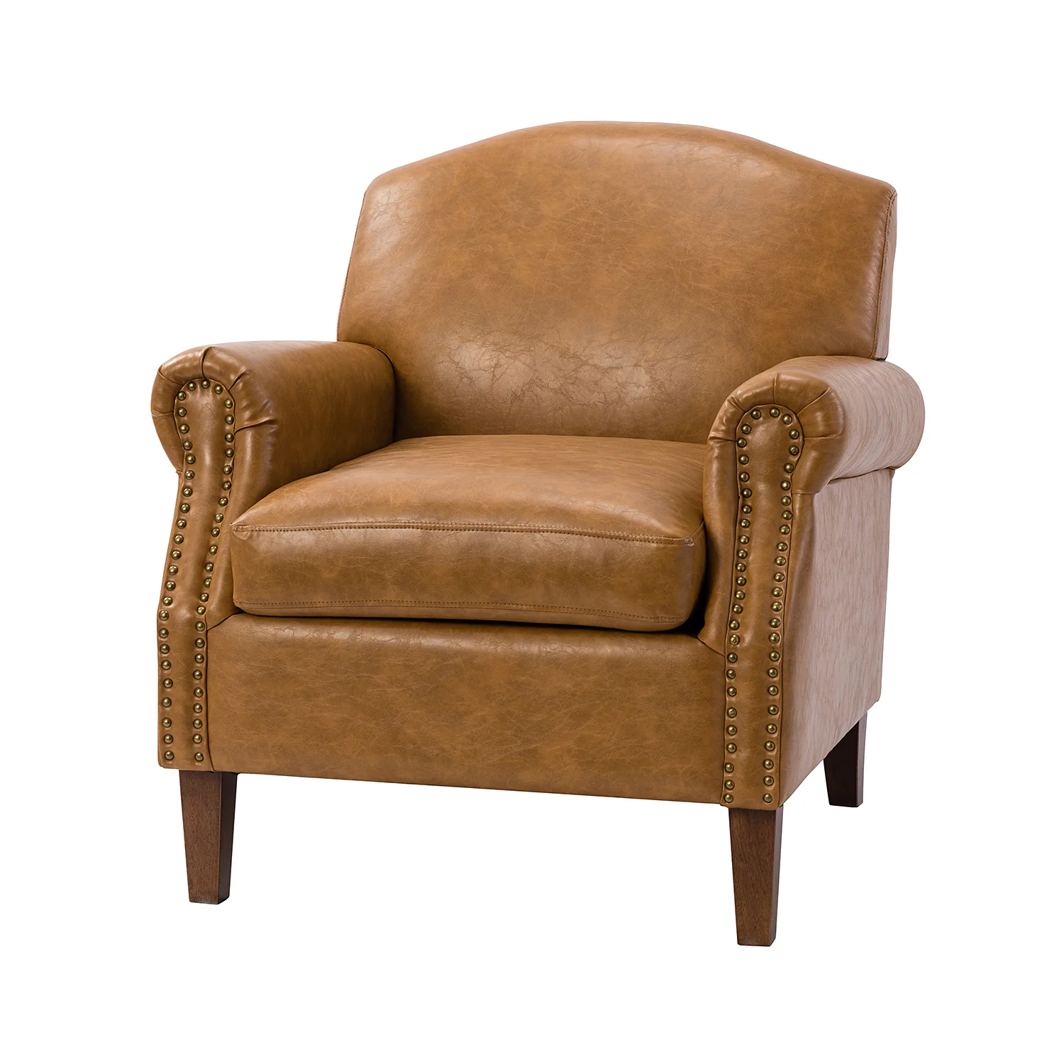 Eric Armchair in Camel - Image 2
