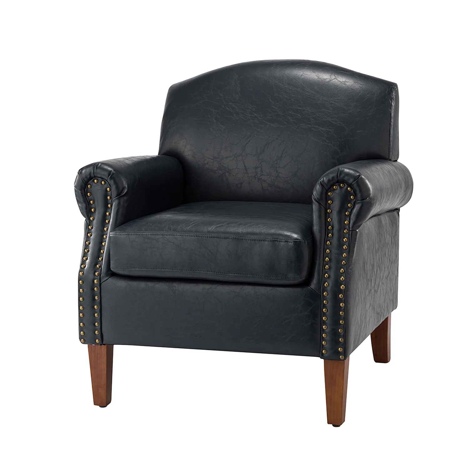 Eric Armchair in Navy - Image 2