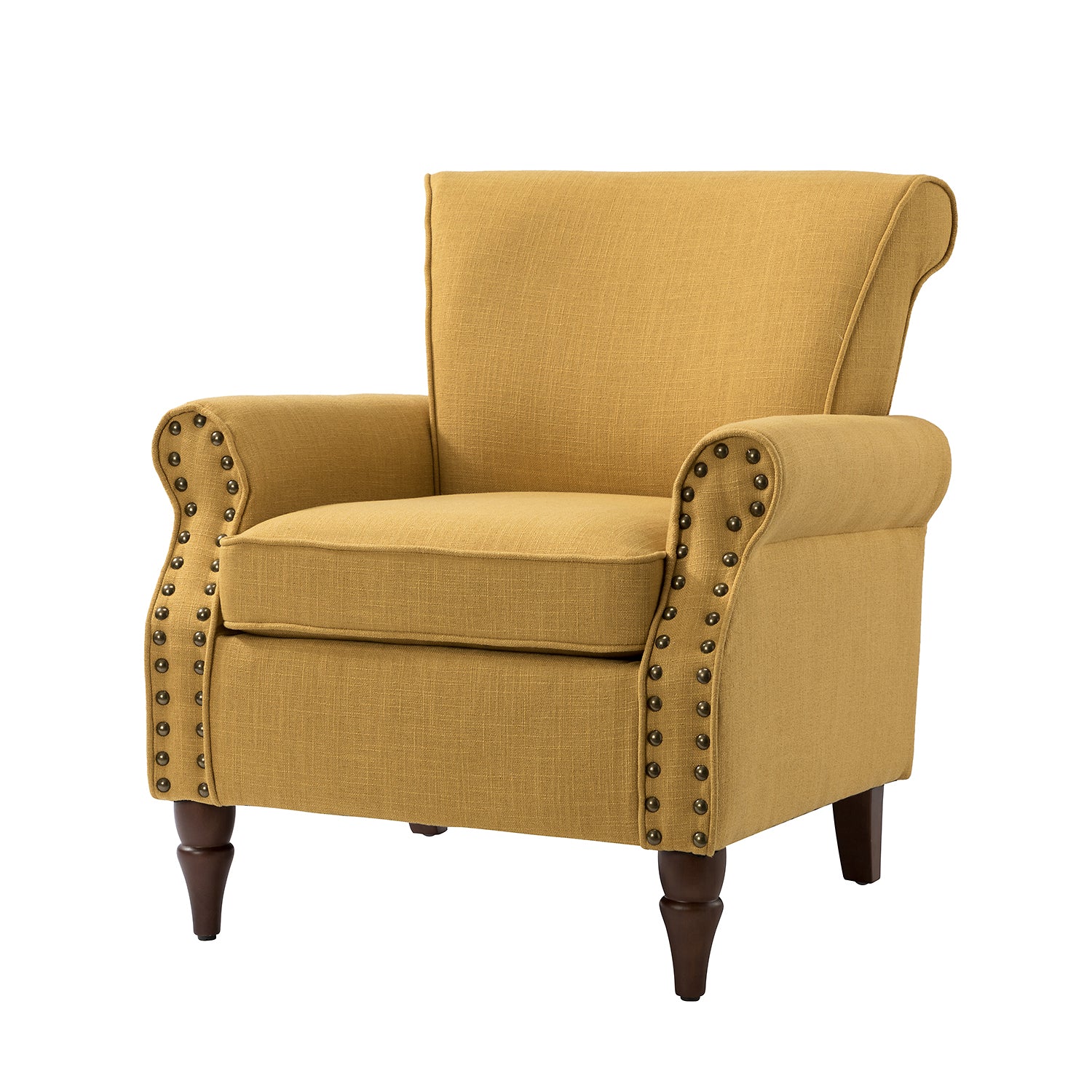 Cythnus Armchair in Mustard - Image 2