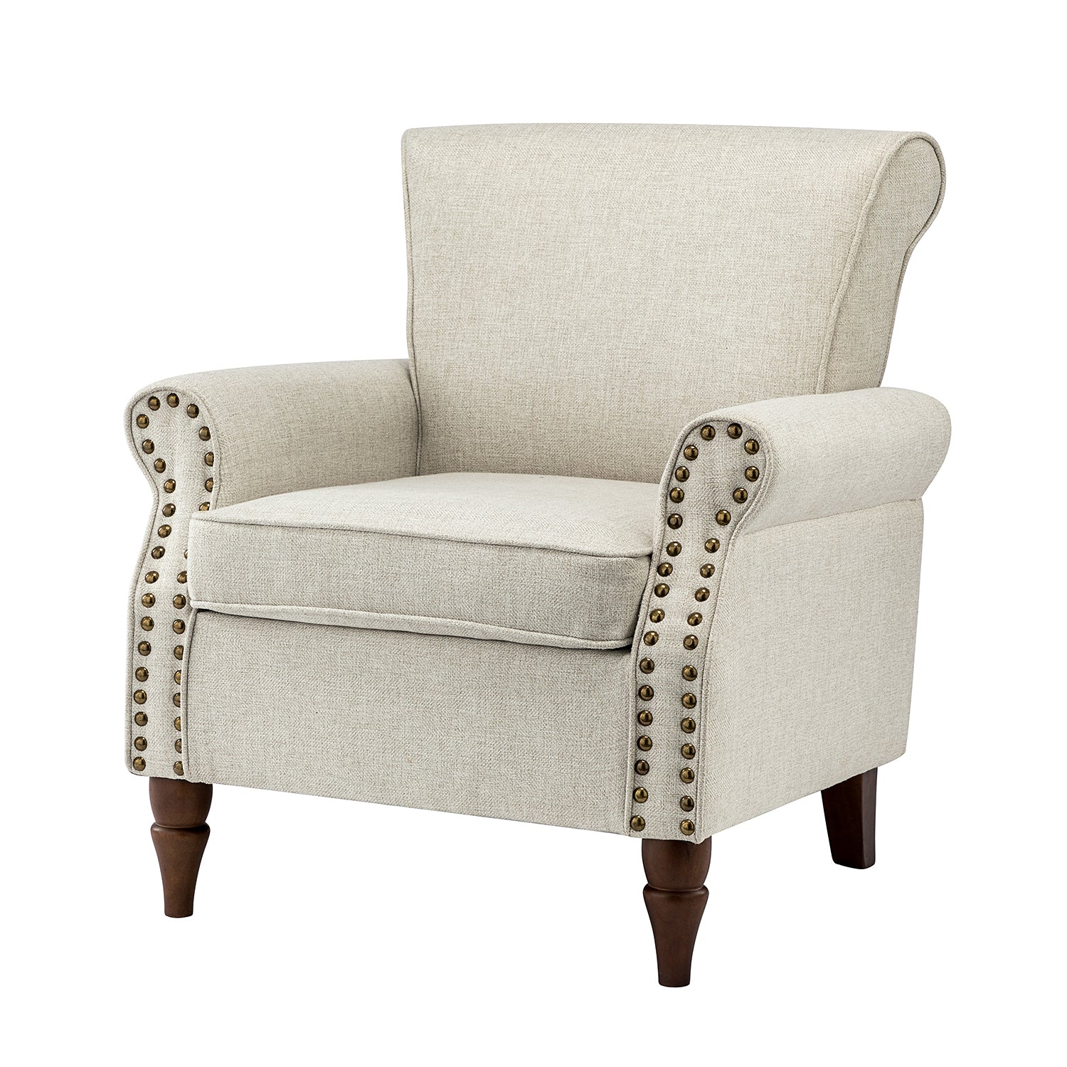 Cythnus Armchair in Oatmeal - Image 2