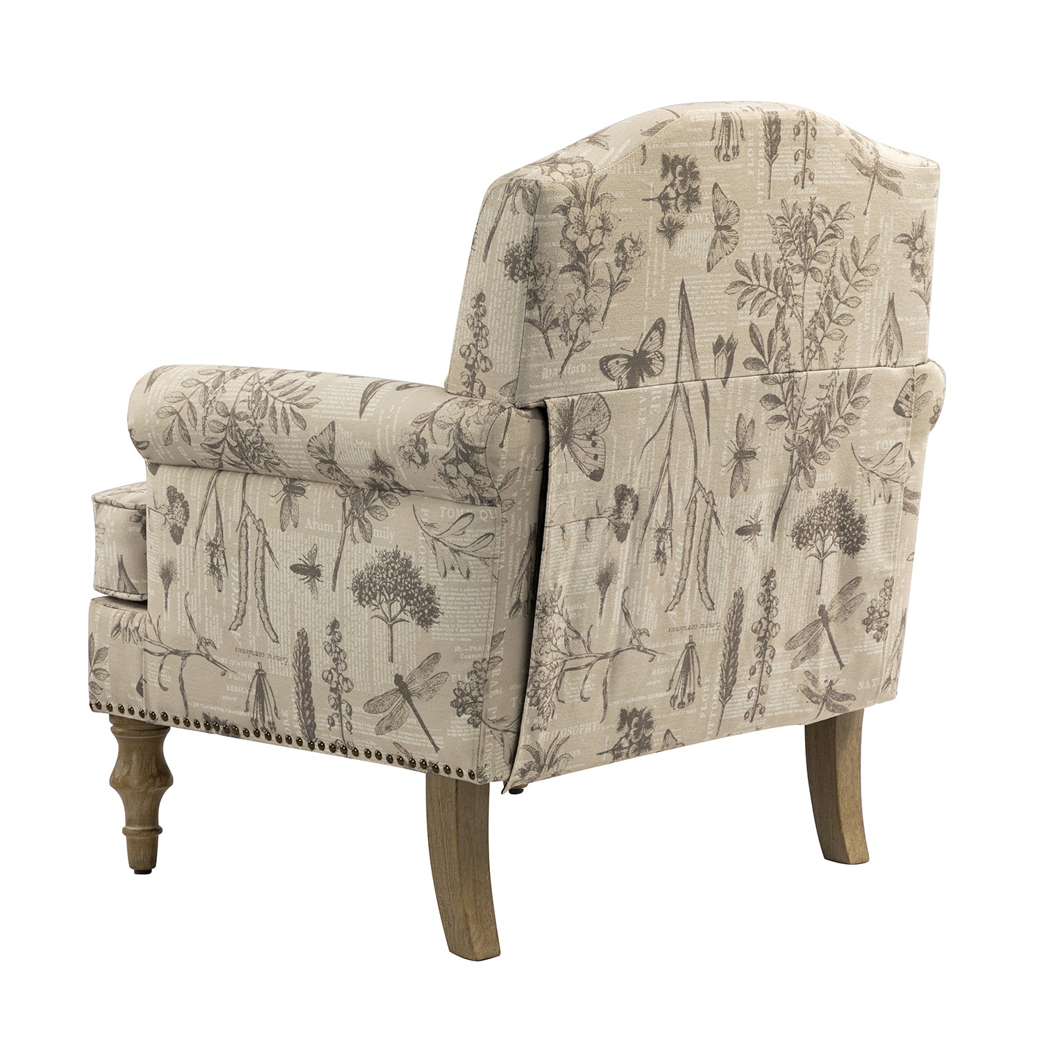 Murray Accent Chair in Grey - Image 3