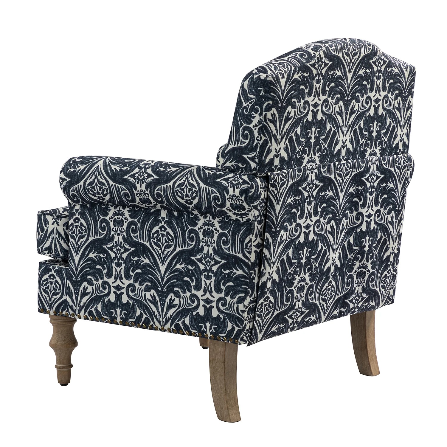 Murray Accent Chair in Navy - Image 3