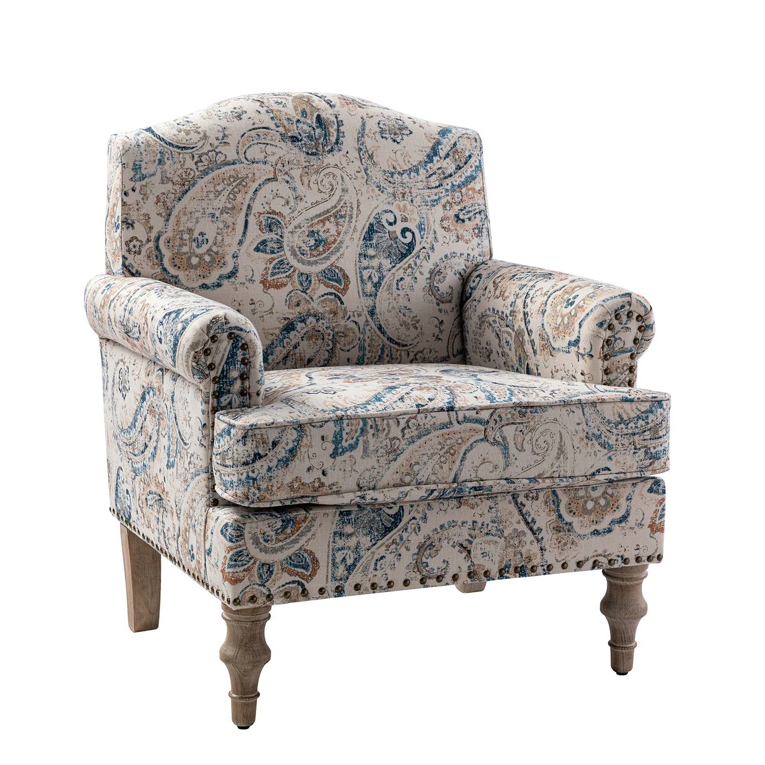 Murray Accent Chair in Paisley - Image 2