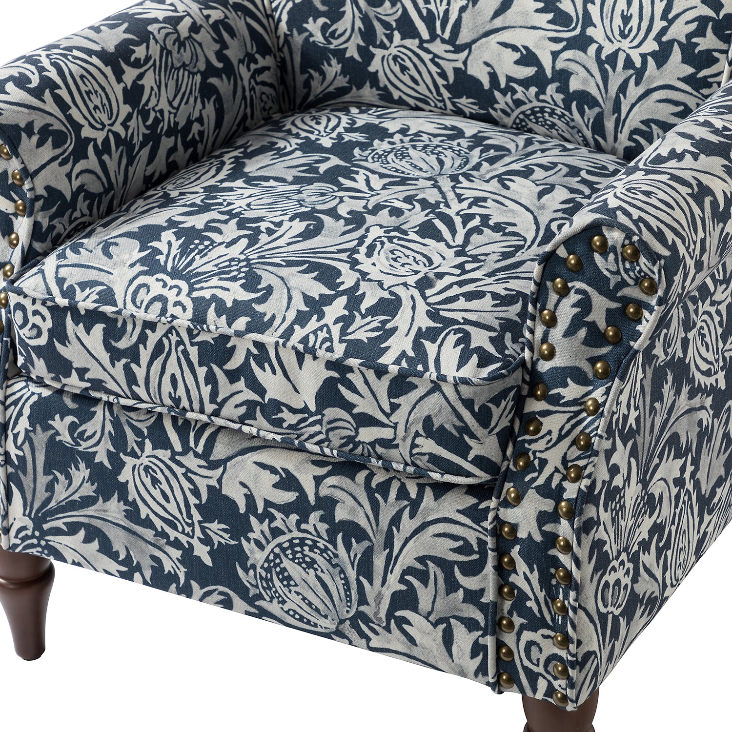 Araceli Armchair in Navy - Image 6