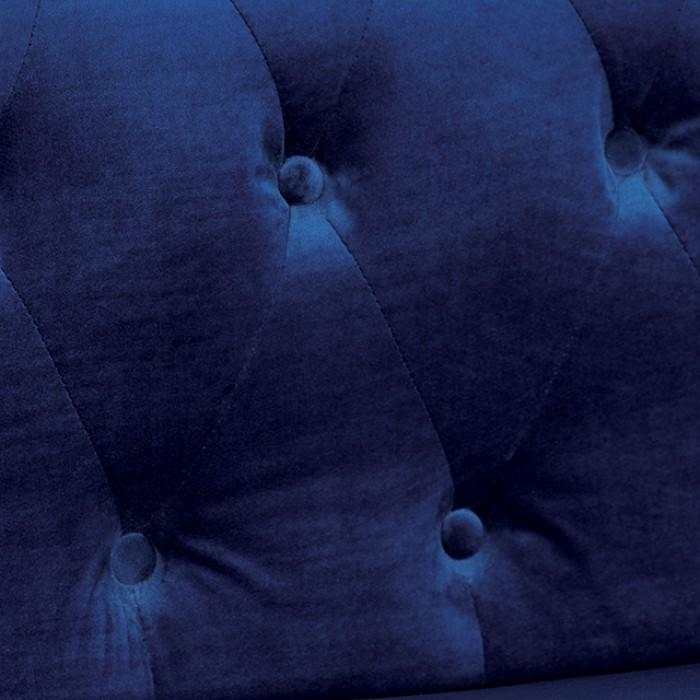 Ciabattoni Navy U Shape Sectional Sofa - Image 6