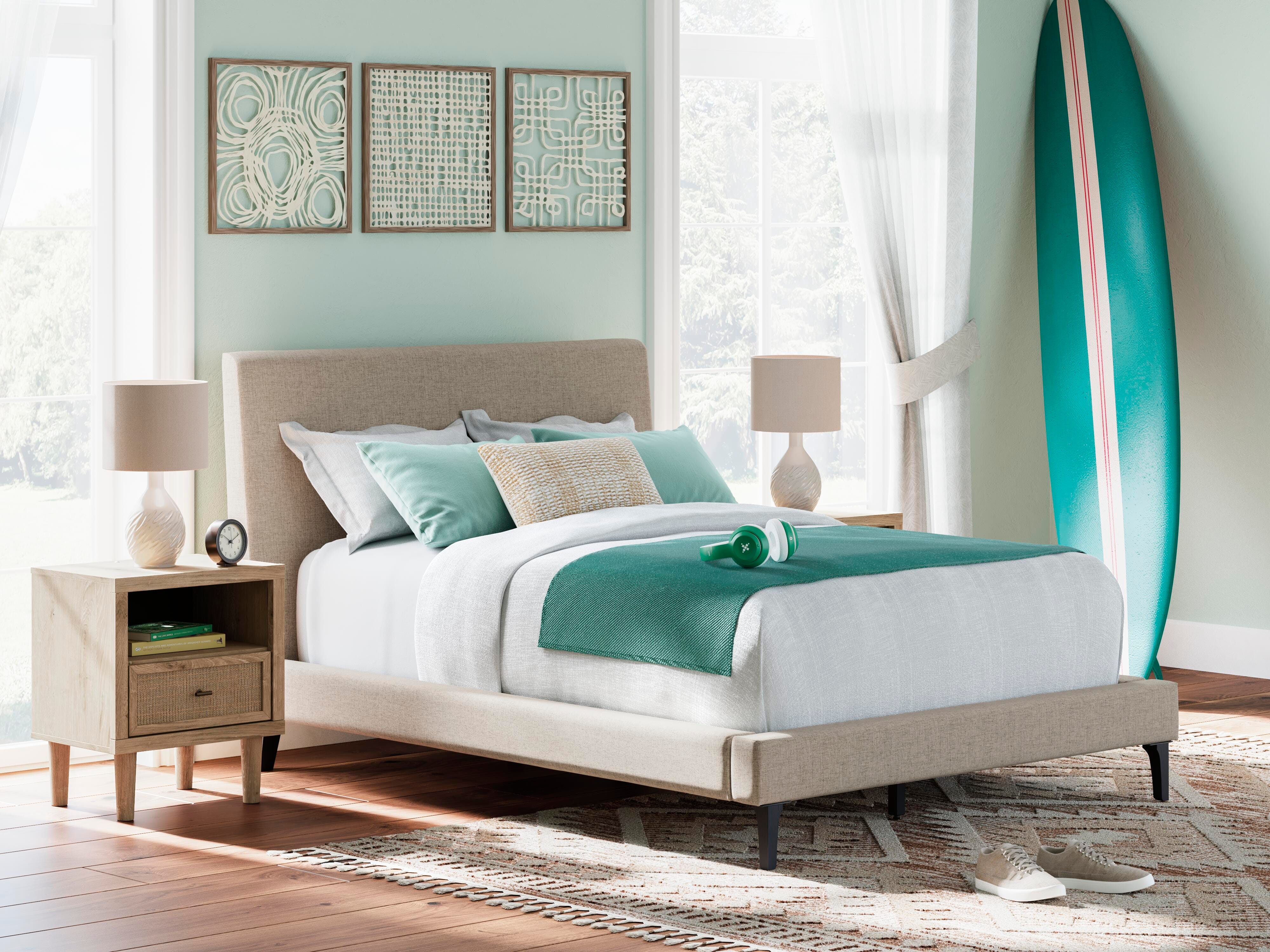 Cielden UPH Bed w/Roll Slats - Image 4