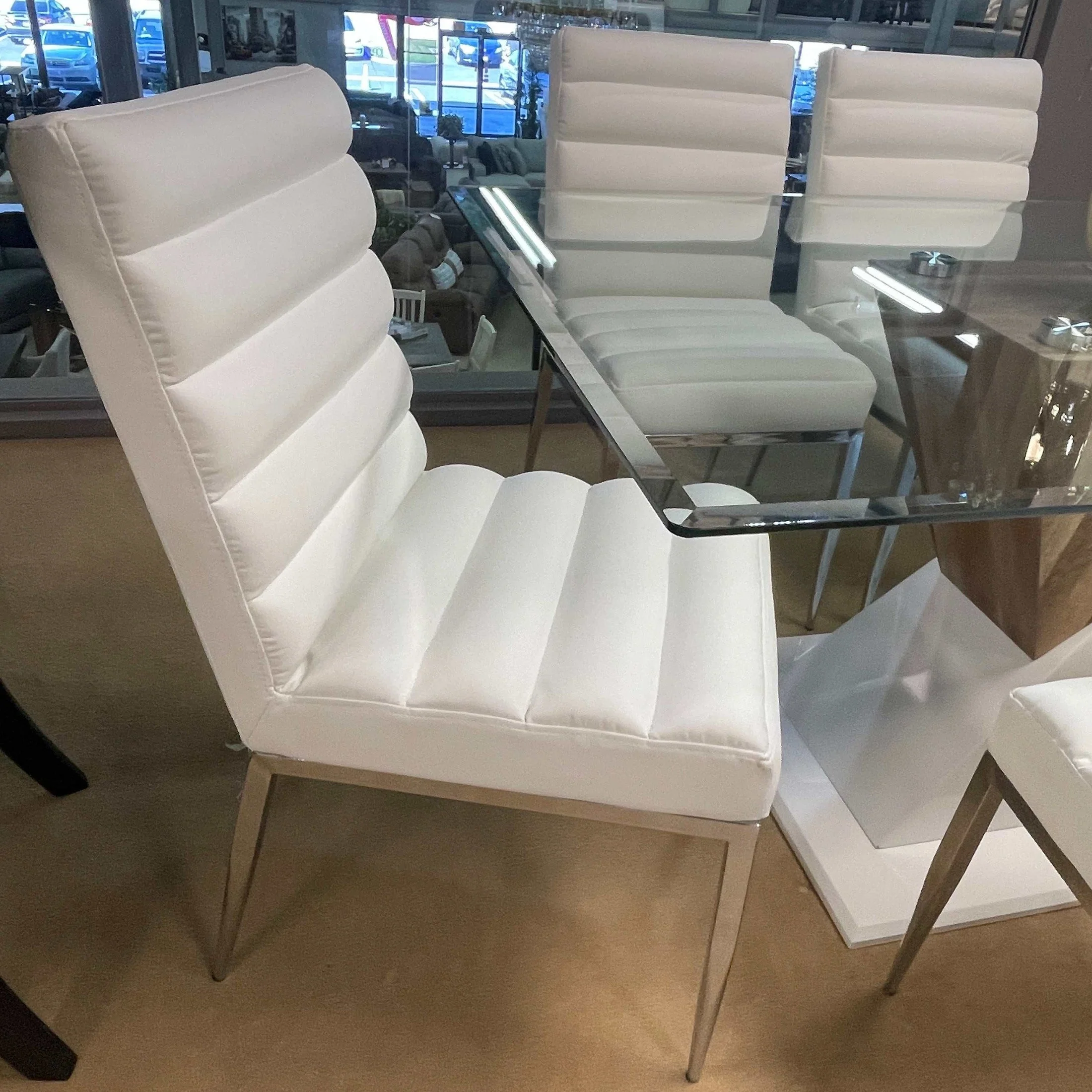 Cilegon White Dining Chair (Set of 2) - Image 4