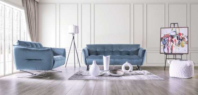Civellutino Light Blue Sofa - Image 2