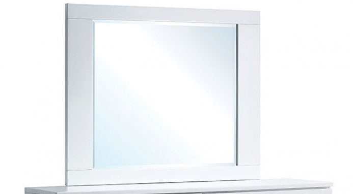 Clementine White Mirror - Image 2