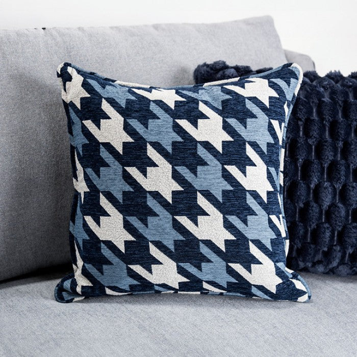 Colindale Gray/Blue Loveseat - Image 3