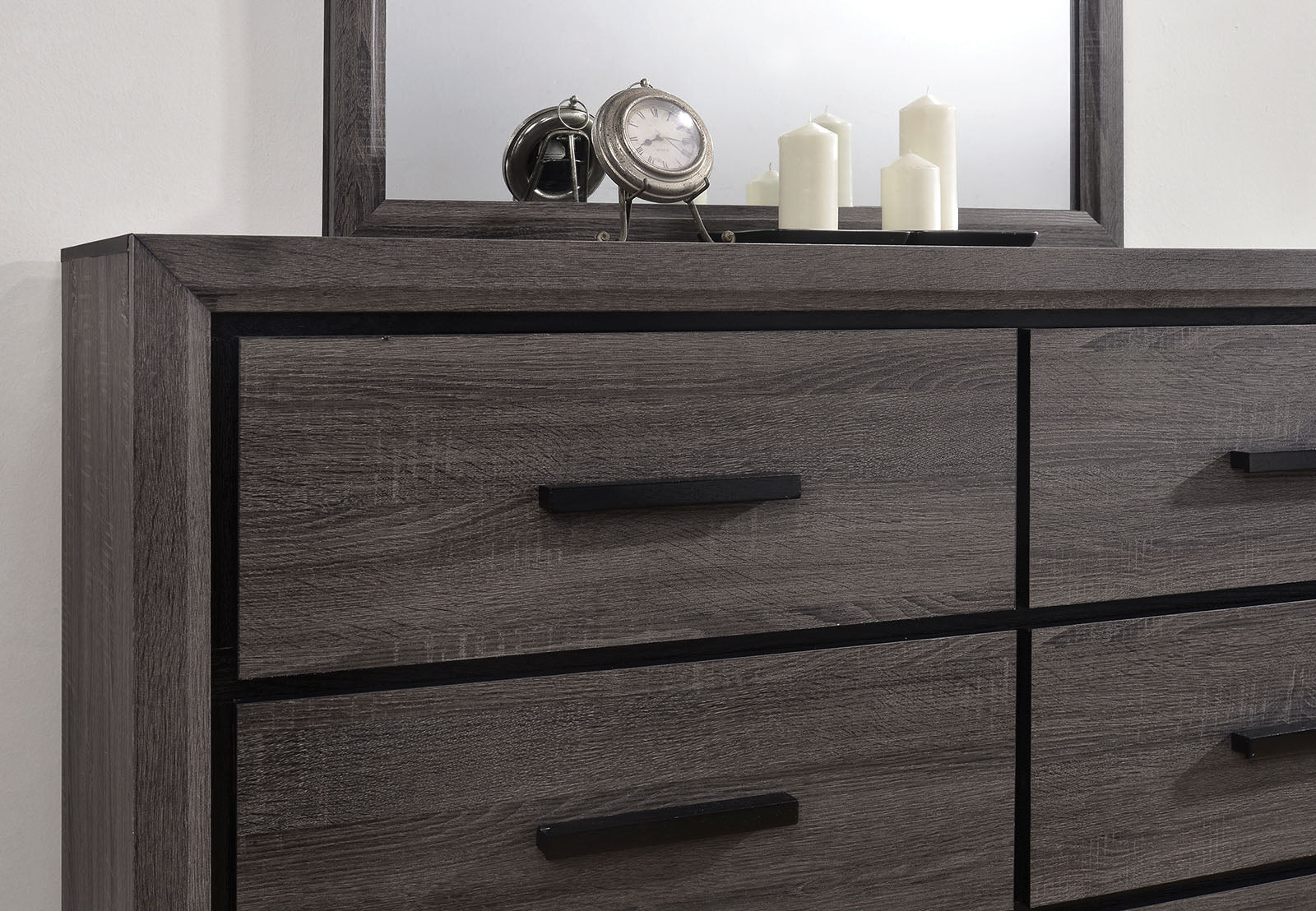 Conwy Gray 5 Pc. Queen Bedroom Set w/ 2NS - Image 6