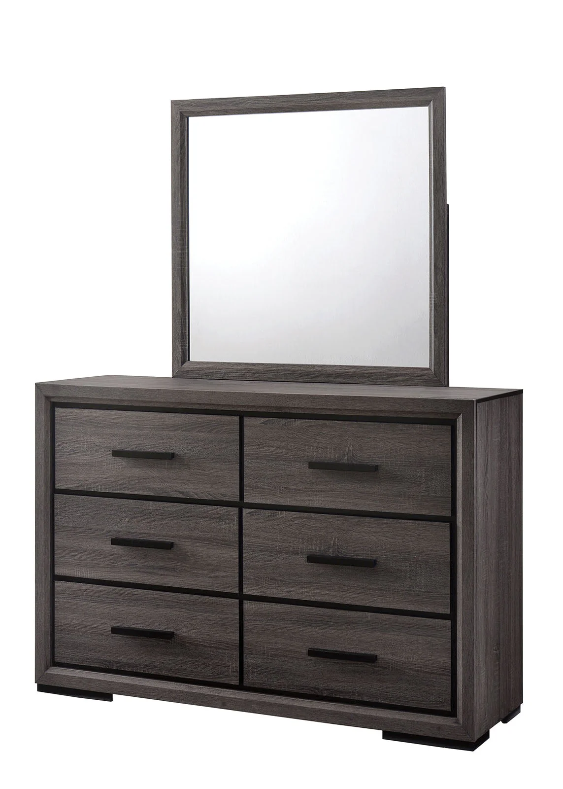 Conwy Gray 5 Pc. Queen Bedroom Set w/ Chest - Image 7
