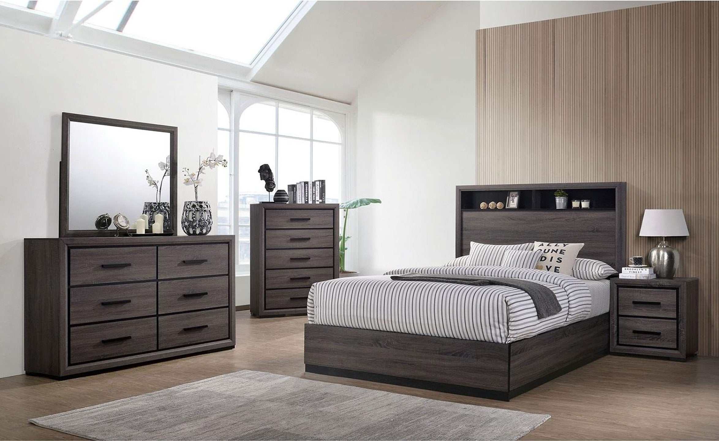 Conwy Gray Nightstand - Image 3