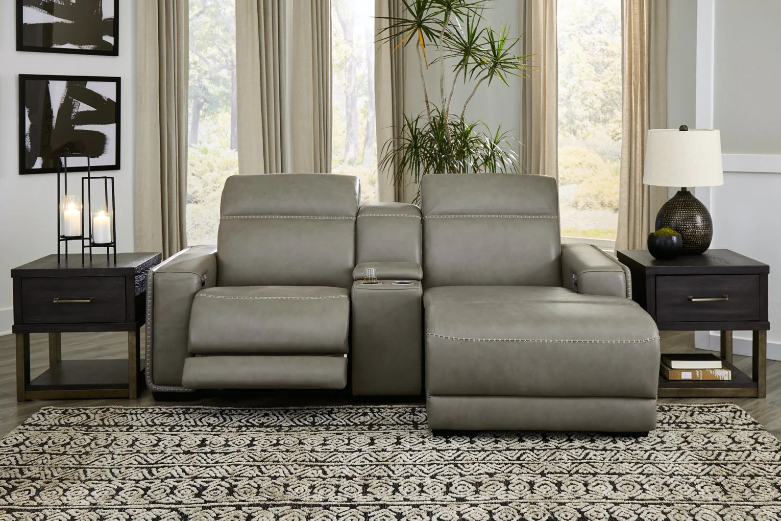 Correze Power Reclining Sectional Sofa - Image 8