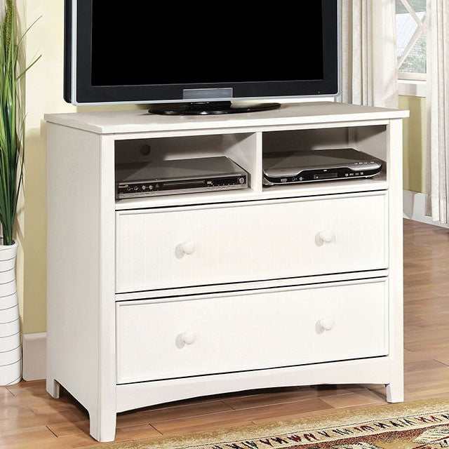 Corry White Media Console / TV Stand - Image 2