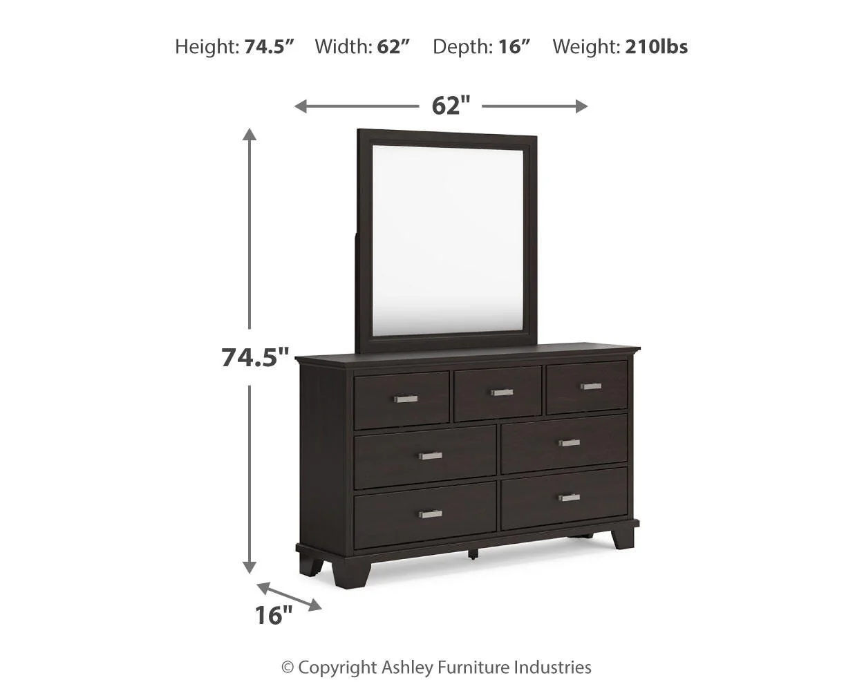 Covetown Panel Bed Bedroom Set - Image 25