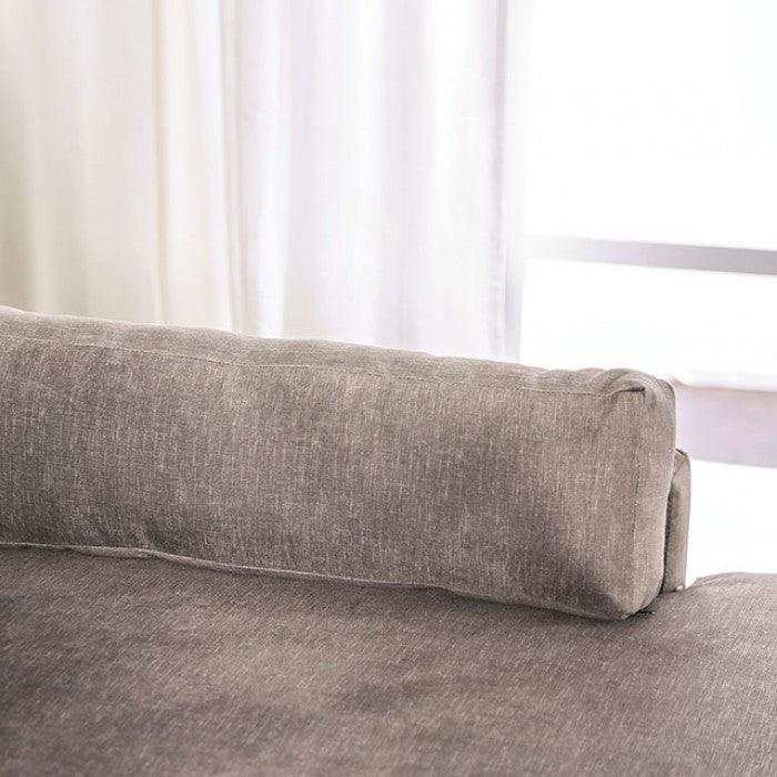 Cramlington Light Gray L Shape Sectional Sofa - Image 7