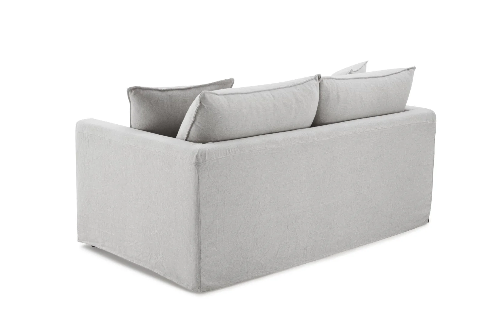 Crayford Light Gray Upholstery Living Room Set - Image 4