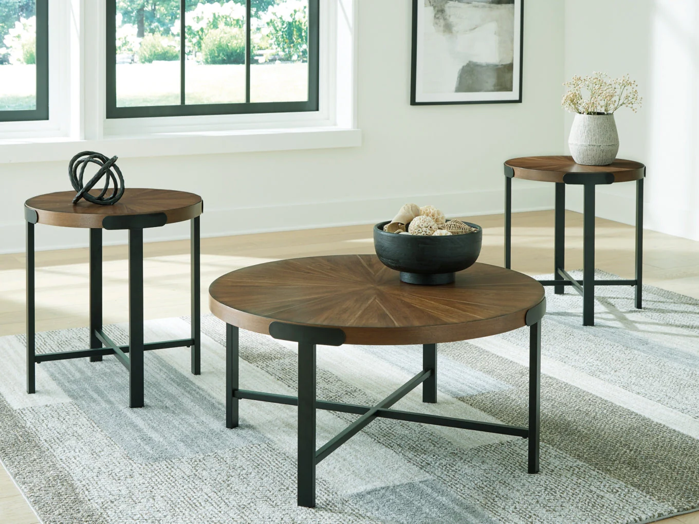 Crosstrail Occasional Table Set - Image 2