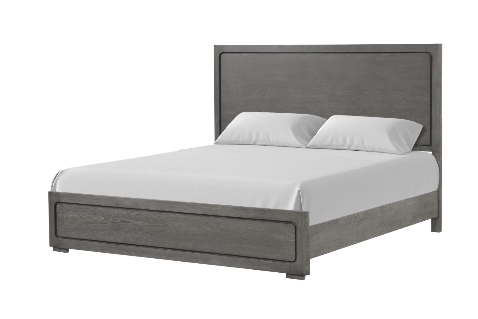 Crowthorne Warm Gray Queen 5 Piece Bedroom Set w/2 Nightstands - Image 2