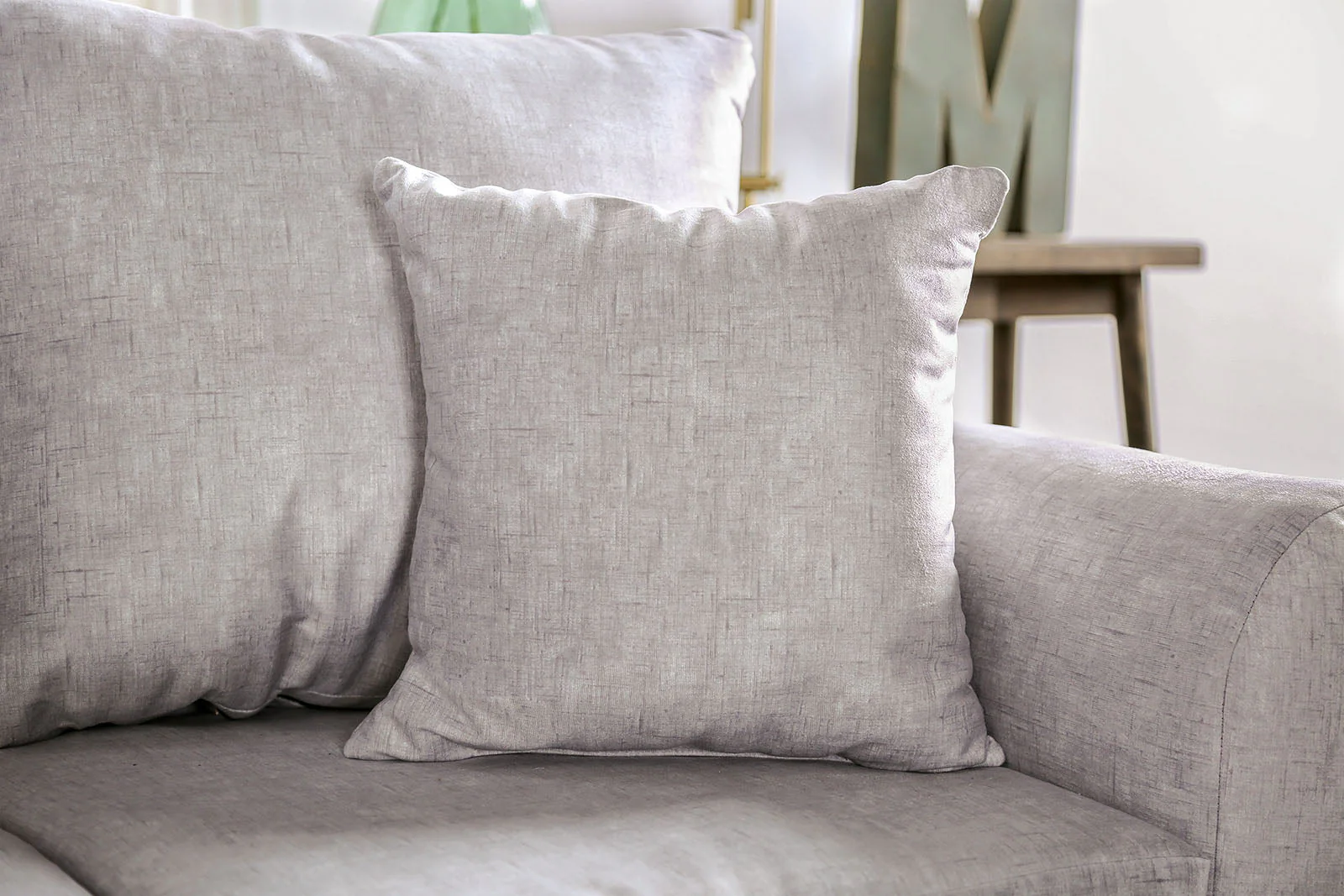 Croydon Light Gray Sofa - Image 5