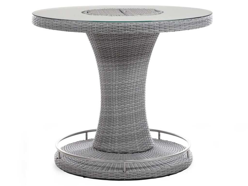 Cyprus Gray Outdoor 7-Piece Bar Table Set - Image 7