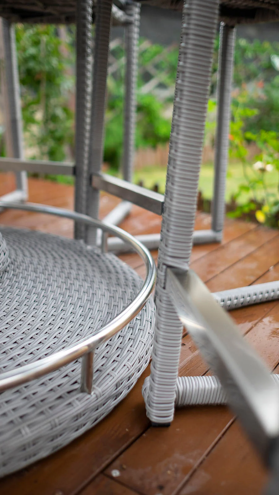 Cyprus Gray Outdoor Bar Table - Image 5
