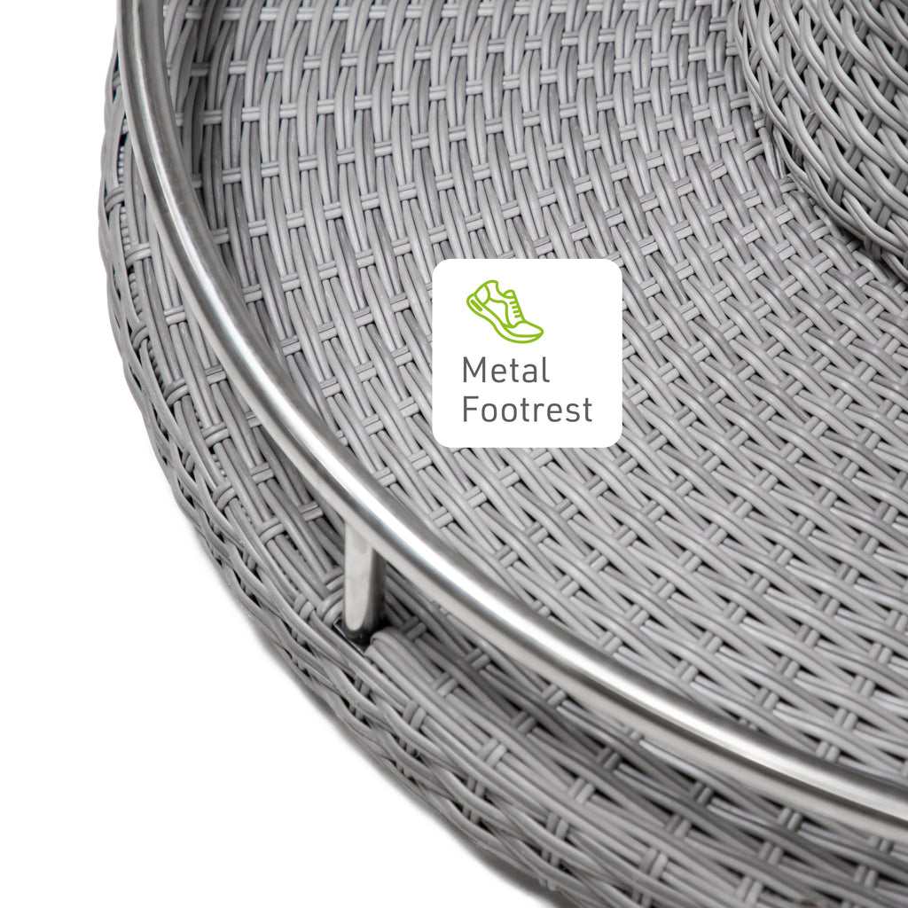 Cyprus Gray Outdoor Bar Table - Image 8