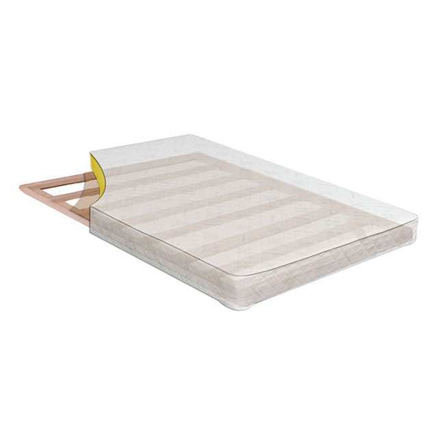 Daisy White 8" Bunkie Board Combo Queen Mattress - Image 4