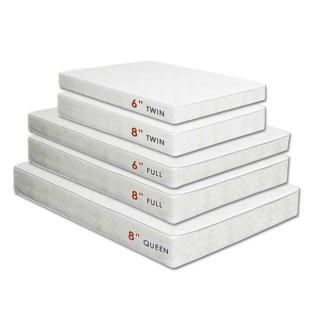 Daisy White 8" Bunkie Board Combo Twin Mattress - Image 2