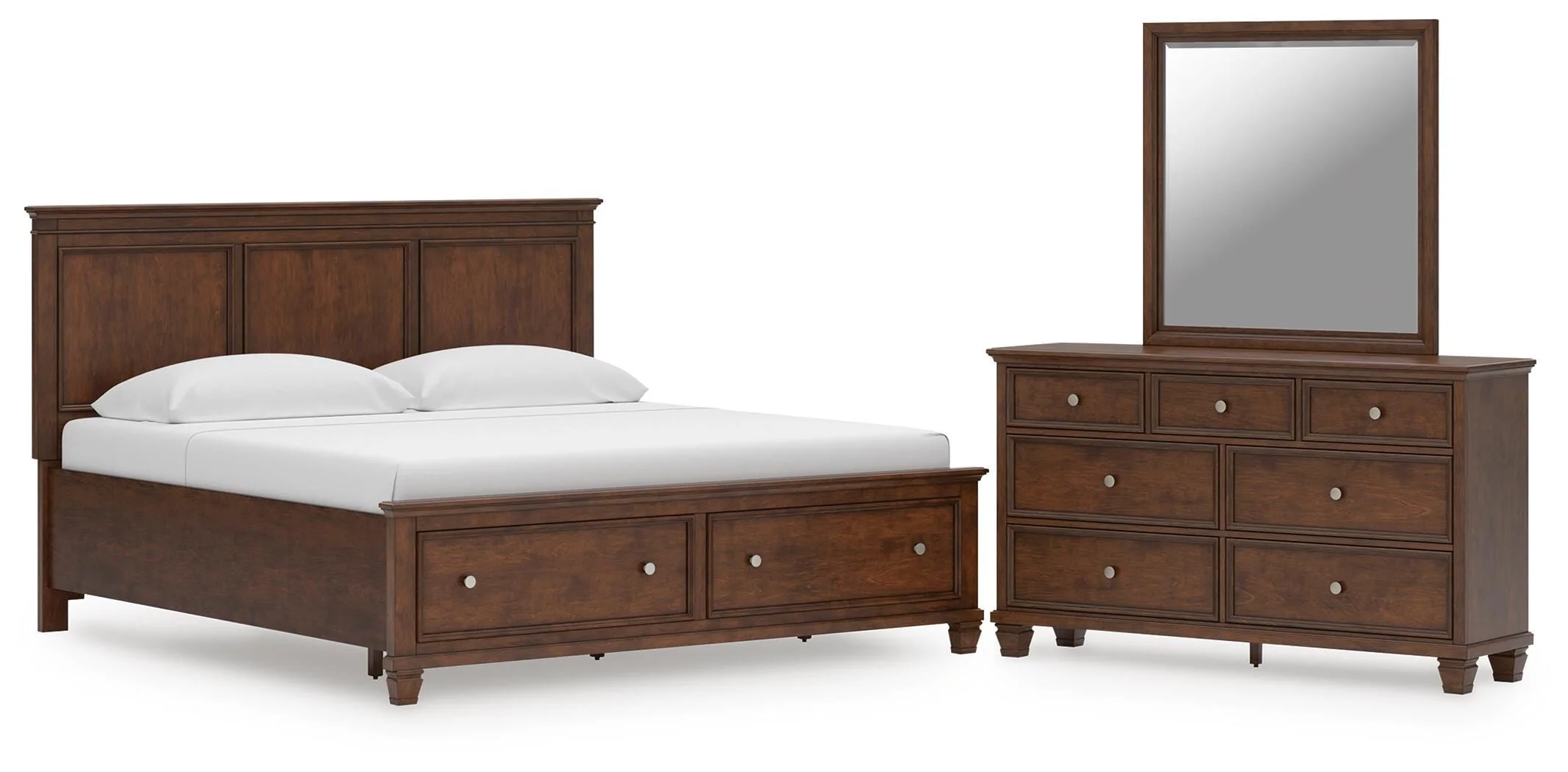 Danabrin Panel Storage Bed Bedroom Set - Image 3