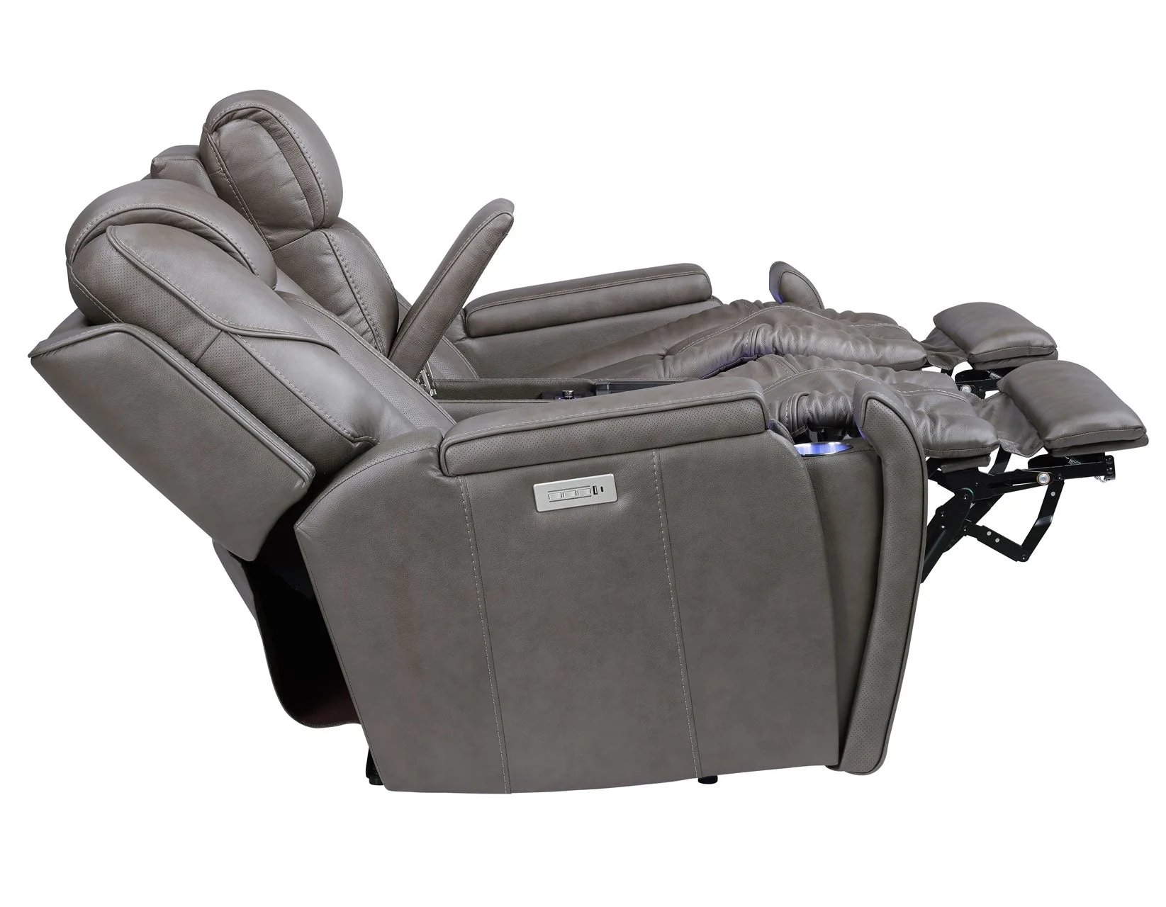 Daniel Entertainment Power Loveseat - Image 10