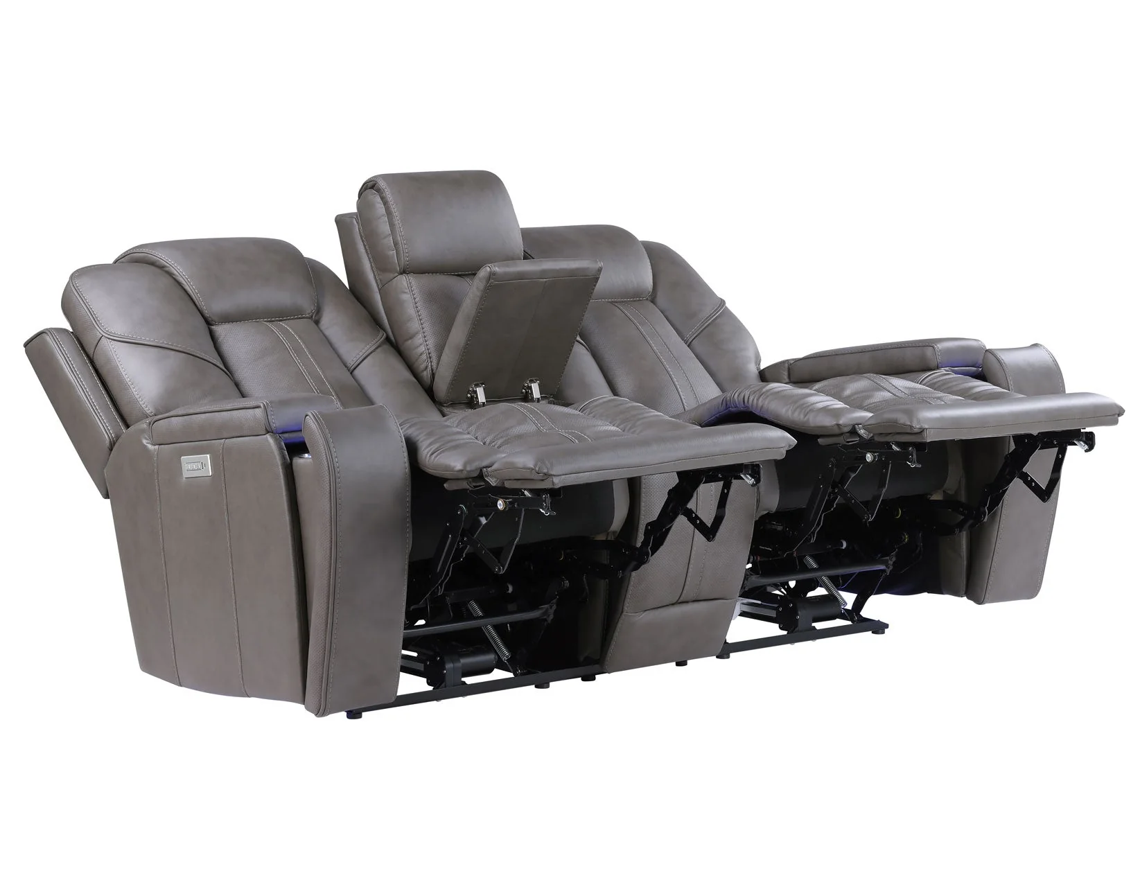 Daniel Entertainment Power Loveseat - Image 4
