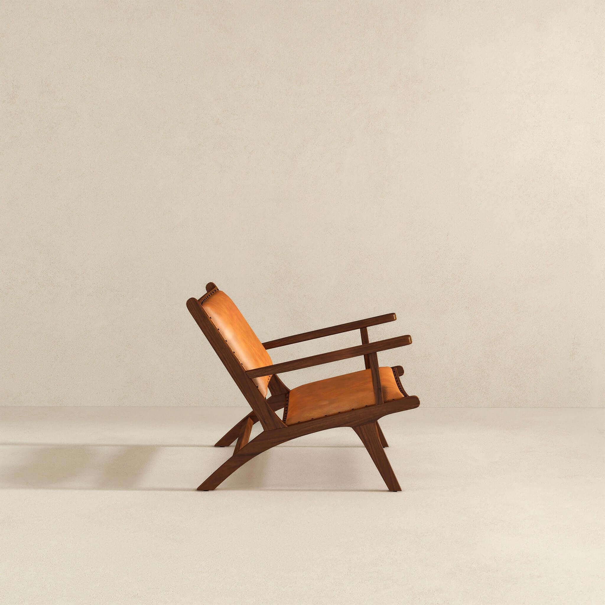 Daniel Leather Arm Chair - Image 5