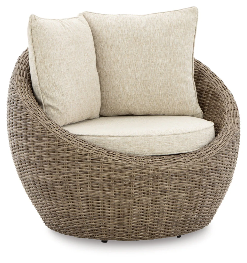 Danson Swivel Lounge w/Cushion (2/CN) - Image 3